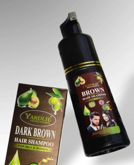 Yardlie Brown Hair Color Shampoo UK Based Formula 