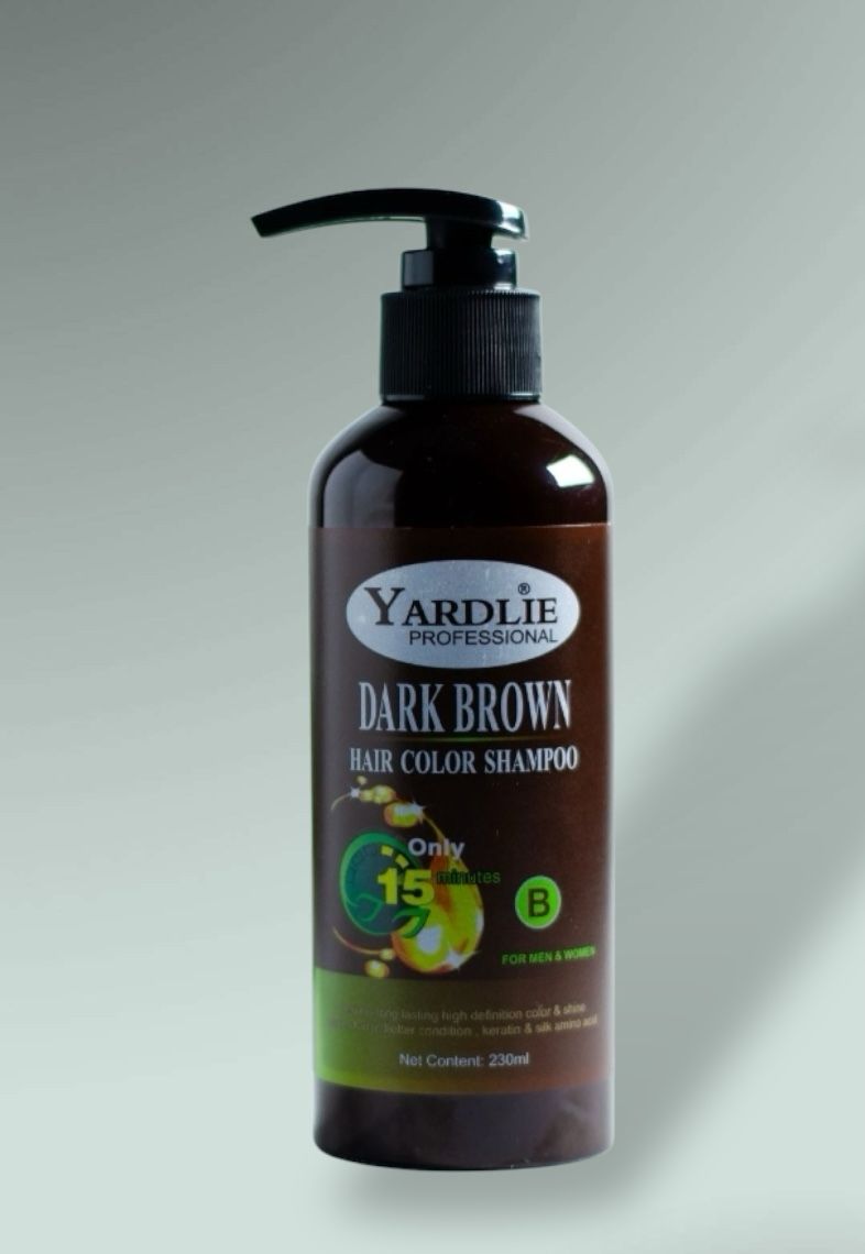 Yardlie home Hair Dye Shampoo Mixing Paste Dark Brown