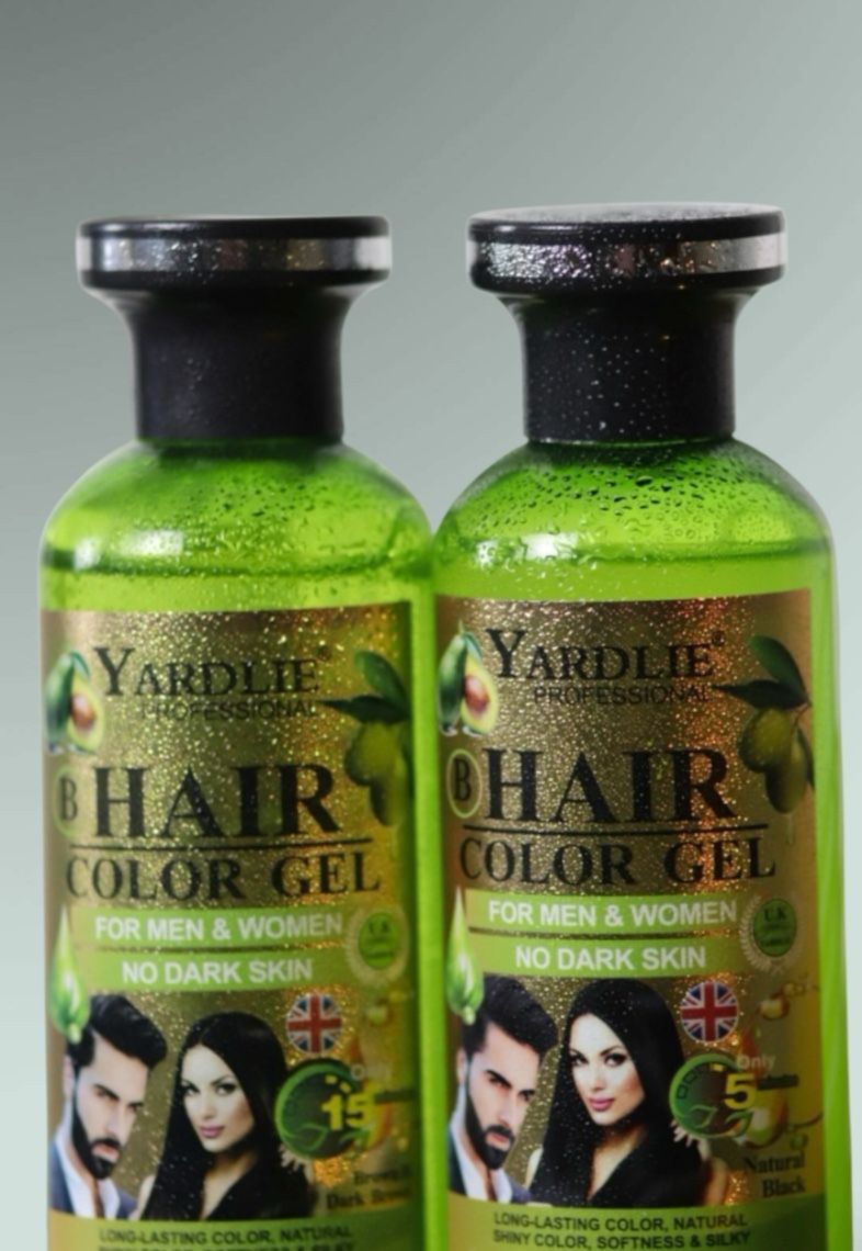 Yardlie home Hair Hair Gel Mixing Paste Dark Brown 400ml