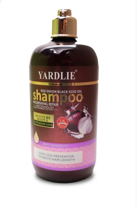 Yardlie Professional Red Onion Black Seed With Flower Aroma Shampoo 500g.