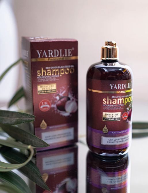 Yardlie Professional Red Onion Black Seed With Flower Aroma Shampoo 500g.