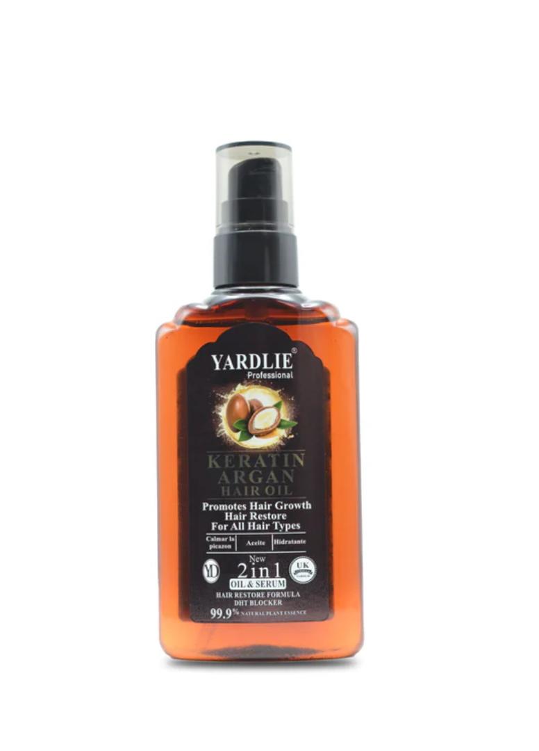 Yardlie Professional Keratin Argan Hair Oil – Ultimate Nourishment for Soft, Shiny & Strong Hair