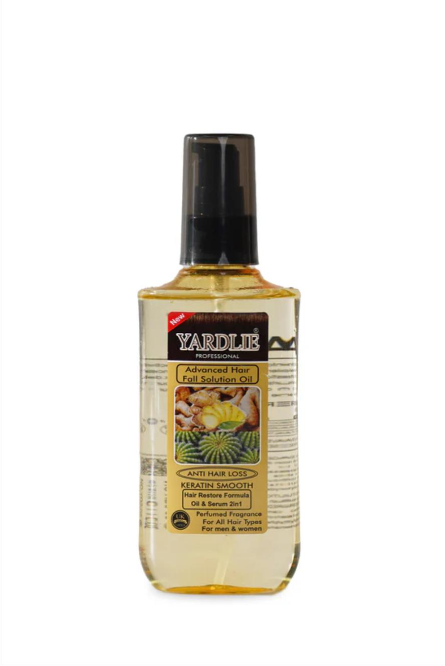 Yardlie Ginger & Cactus Hair Oil – Volumizing, Strengthening & Shining Formula for Healthier