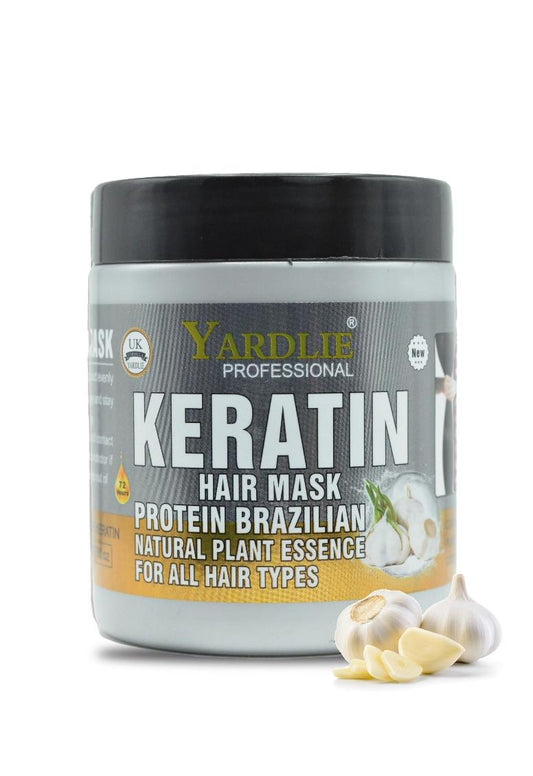 Yardlie Professional Keratin Hair Mask – Deep Repair & Nourishment for Strong, Silky Hair (500g)