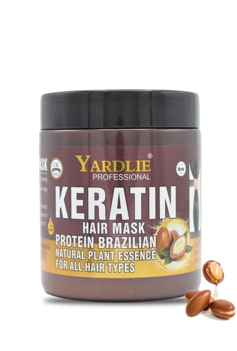 Yardlie Professional Keratin Hair Mask – Deep Repair & Smoothness for Stronger, Healthier Hair (500g)