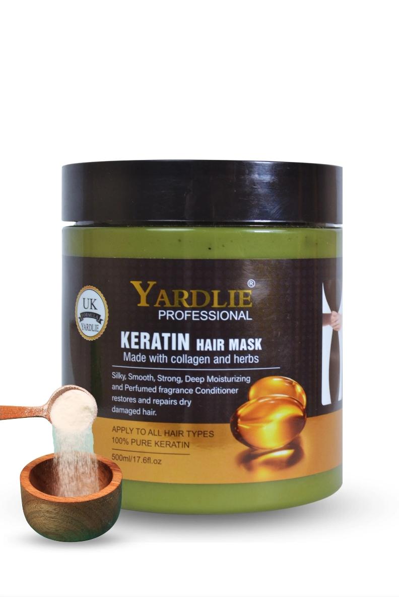 Yardlie Collagen & Herbs 2-in-1 Hair Mask & Repair Conditioner – Revitalize, Strengthen & Nourish (500g)