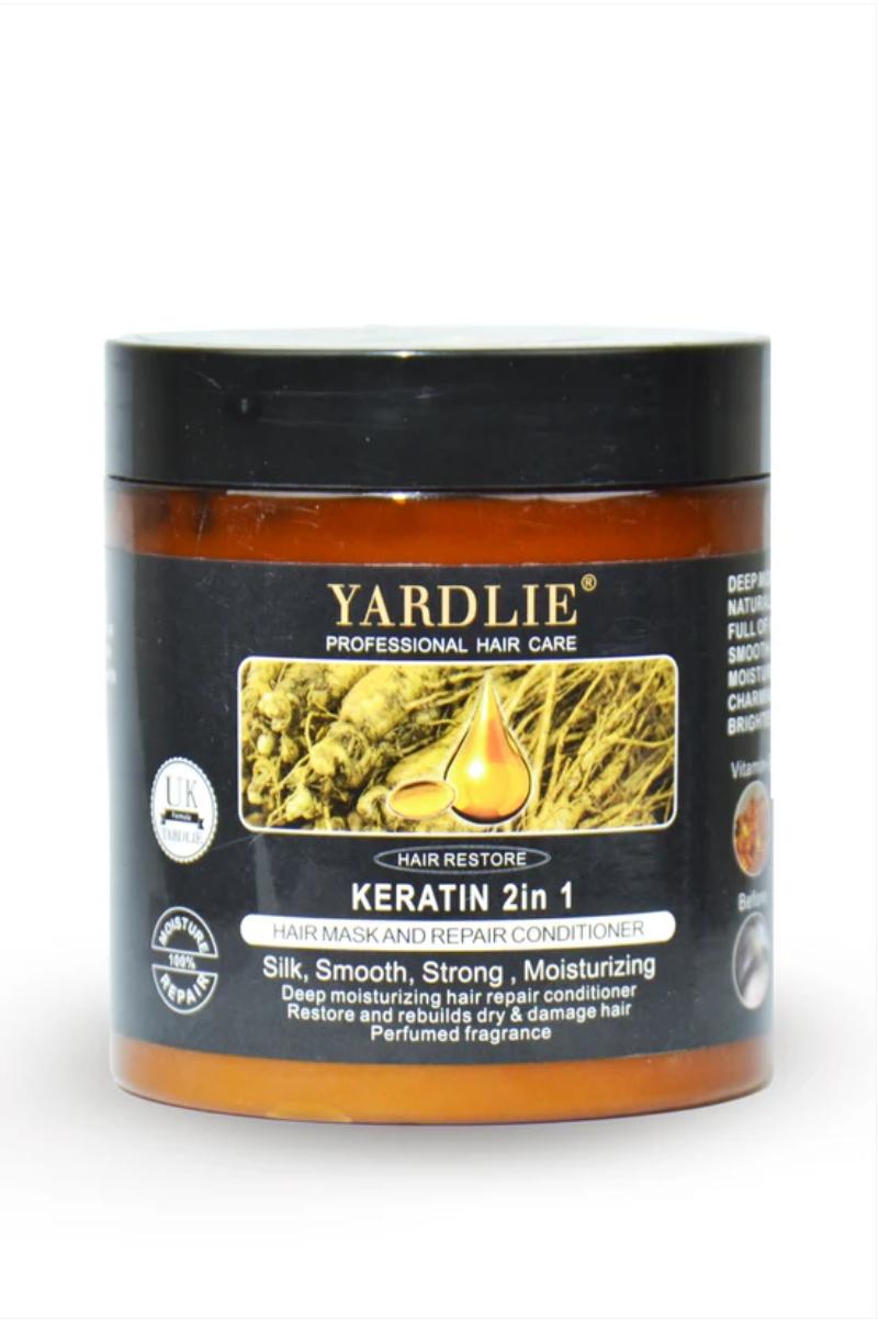 Yardlie Ginseng 2-in-1 Hair Mask & Repair Conditioner – Strengthen, Nourish & Revitalize (500g)