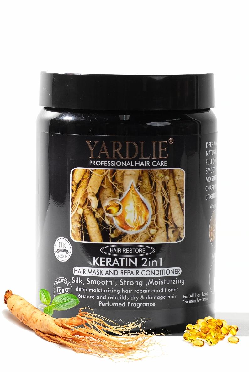 Yardlie Ginseng 2-in-1 Hair Mask & Repair Conditioner – Revitalize, Strengthen & Nourish Your Hair