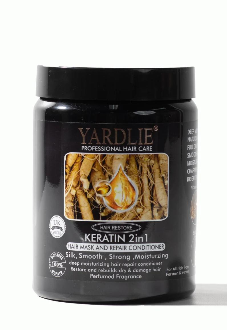 Yardlie Ginseng 2-in-1 Hair Mask & Repair Conditioner – Revitalize, Strengthen & Nourish Your Hair