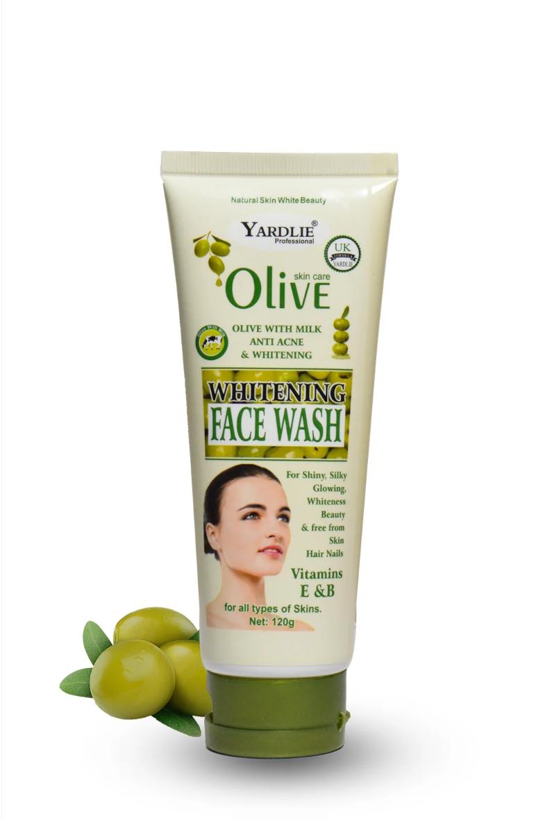 Yardlie Olive Face Wash – Gentle Cleanse & Nourish for Soft, Glowing Skin (120g)