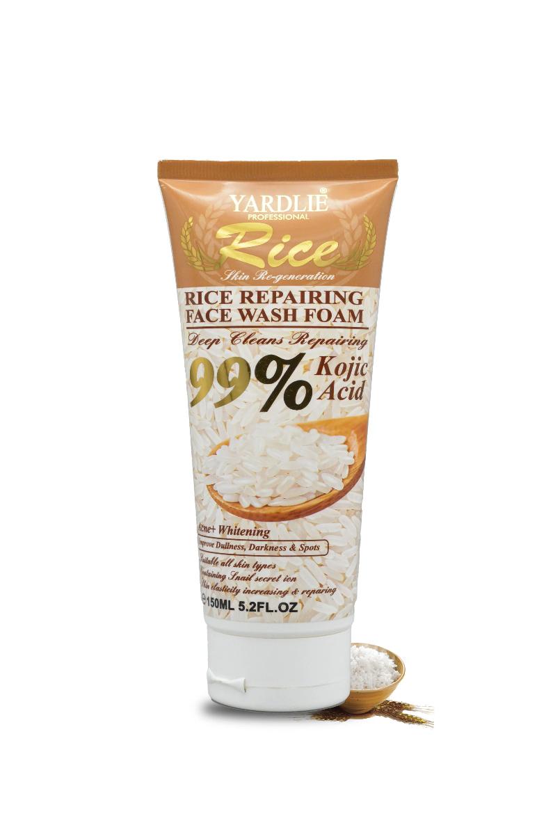 Yardlie Rice Repairing Face Wash Foam – Deep Cleanse & Repair for Soft, Healthy Skin (150ml)