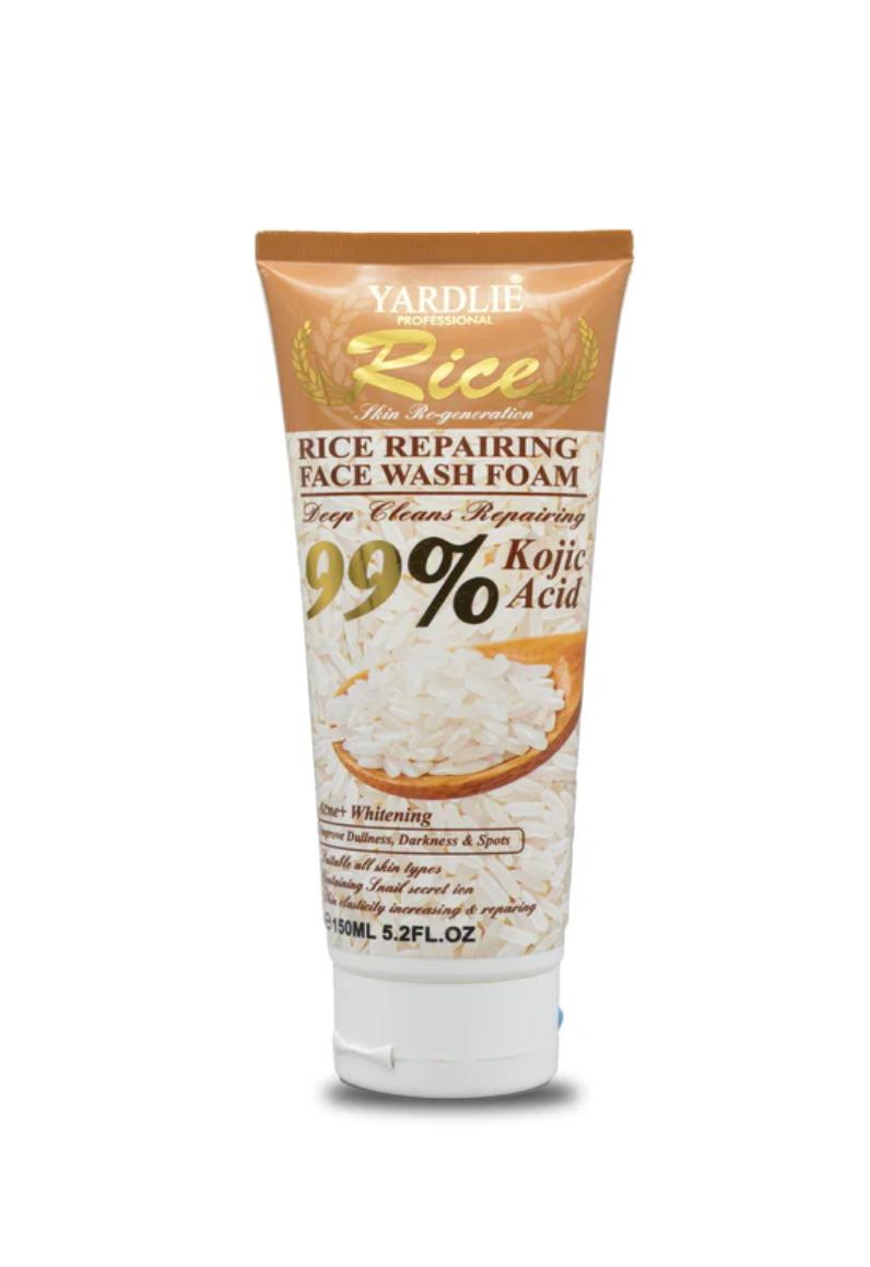 Yardlie Rice Repairing Face Wash Foam – Deep Cleanse & Repair for Soft, Healthy Skin (150ml)