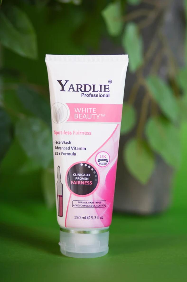 Yardlie White Beauty Face Wash 150ml – UK-Based Formula for Radiant, Even-Toned Skin