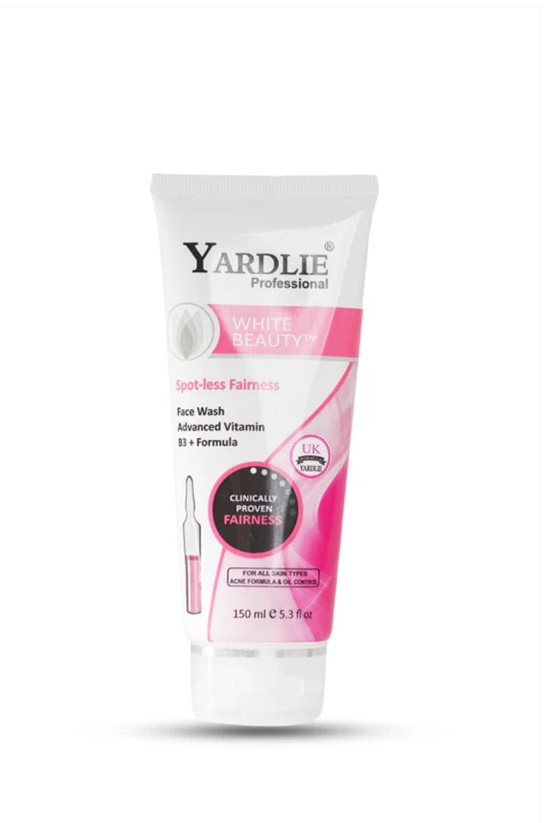 Yardlie White Beauty Face Wash 150ml – UK-Based Formula for Radiant, Even-Toned Skin