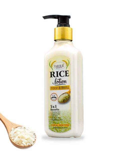 Yardley Rice Face & Body Lotion – 240ml of Silky Soft Skin Nourishment