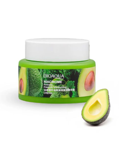 BIOAQUA Niacinome Avocado Elasticity Cream – 50g of Firming & Nourishing Skin Care