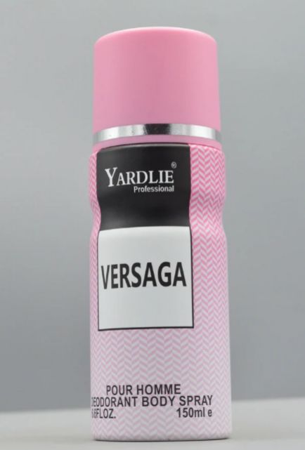 Yardley VERSAGA Body Spray – 150ml of Refreshing, Long-Lasting Fragrance