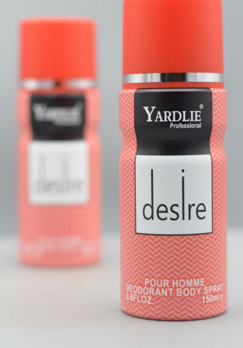 Yardley Desire Body Spray – 150ml of Captivating, Long-Lasting Fragrance