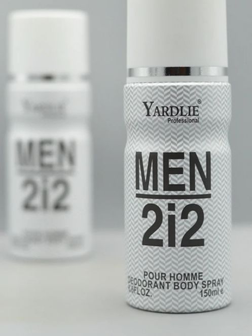 Yardley MEN 2i2 Body Spray – 150ml of Bold, Energizing Fragrance