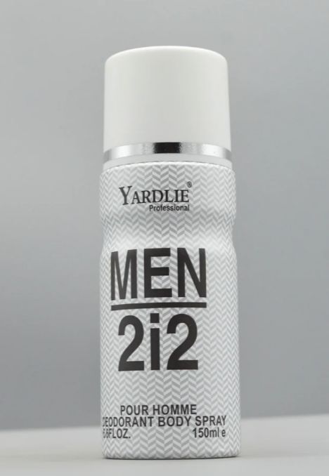 Yardley MEN 2i2 Body Spray – 150ml of Bold, Energizing Fragrance