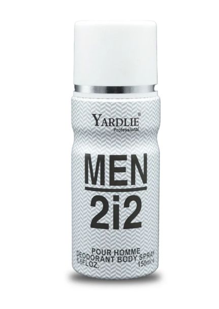 Yardley MEN 2i2 Body Spray – 150ml of Bold, Energizing Fragrance